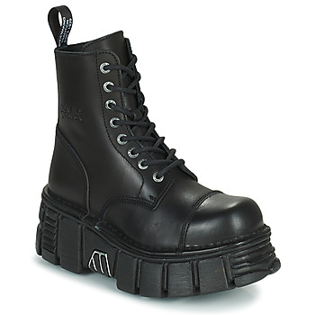 Boty Kotníkové boty New Rock M.NEWMILI083-S39 Černá