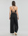 Textil Ženy Overaly / Kalhoty s laclem Molly Bracken E1105AP Černá
