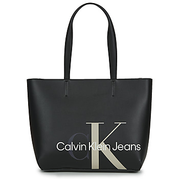 Taška Ženy Velké kabelky / Nákupní tašky Calvin Klein Jeans SCULPTED MONO SHOPPER29 Černá