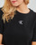 Textil Ženy Společenské šaty Calvin Klein Jeans CK RIB LONG T-SHIRT DRESS Černá