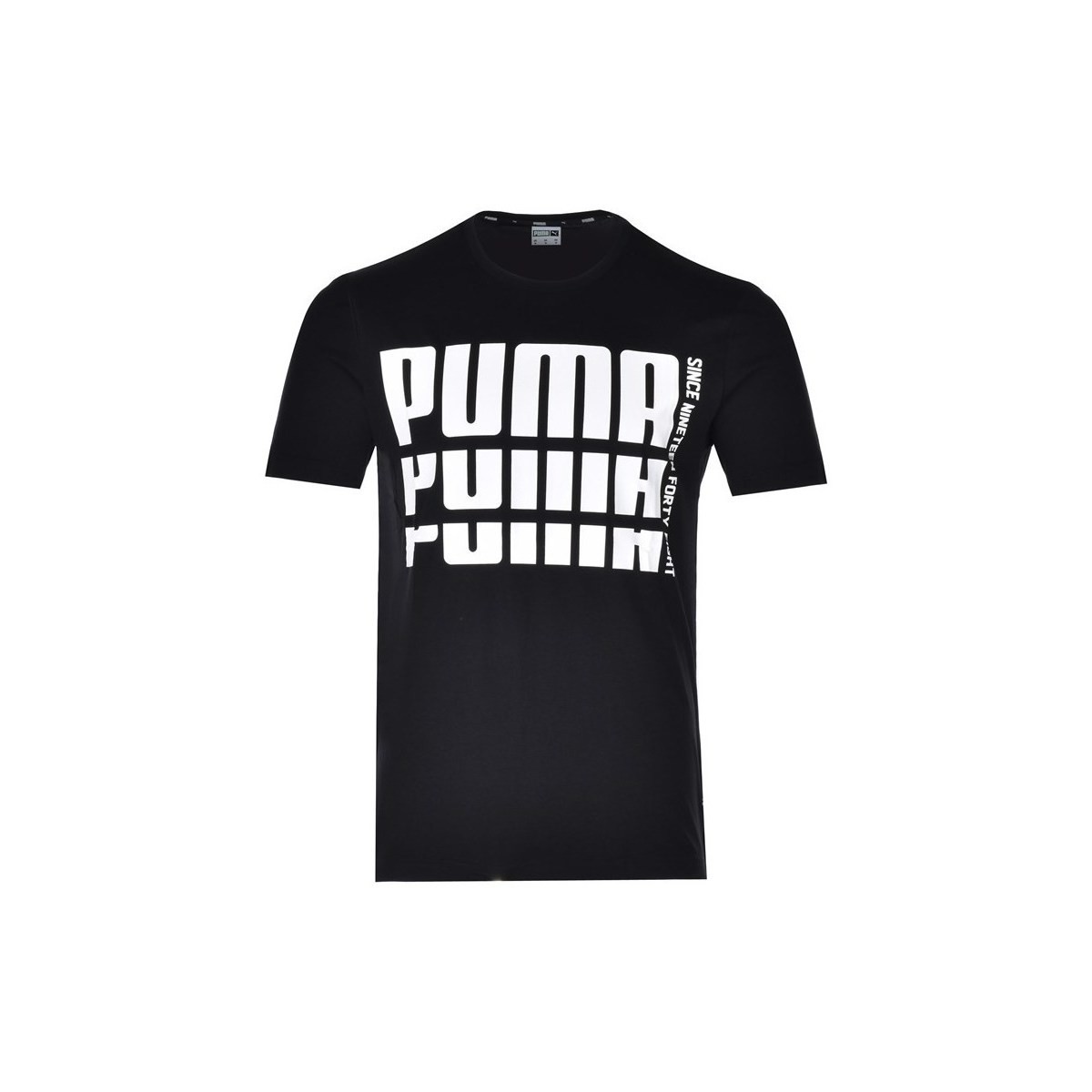 Textil Muži Trička s krátkým rukávem Puma Rebel Bold Basic Tee Černá