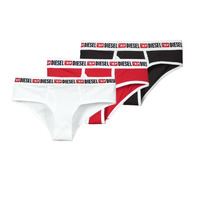 Spodní prádlo Ženy Kalhotky Diesel OXY X3 Černá / Bílá / Červená