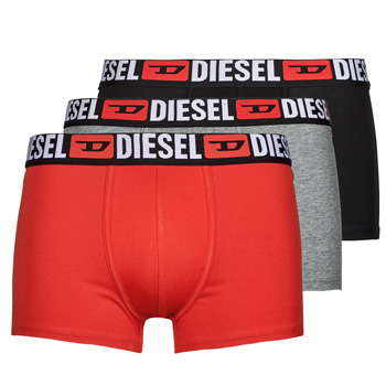 Spodní prádlo Muži Boxerky Diesel DAMIEN X3 Červená / Šedá / Černá