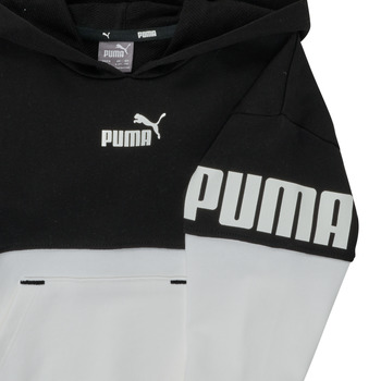 Puma PUMA POWER BEST HOODIE Černá / Bílá