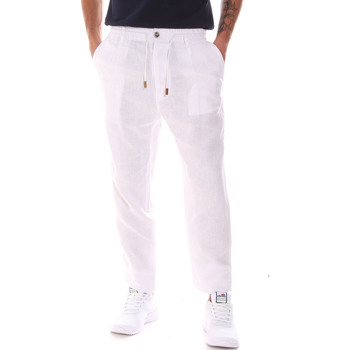 Textil Muži Kalhoty Gaudi 911FU25018 Bílá