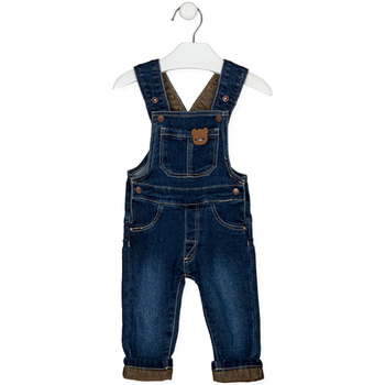 Textil Děti Overaly / Kalhoty s laclem Losan 127-6006AL Modrý