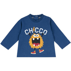 Textil Děti Trička s dlouhými rukávy Chicco 09067387000000 Modrý