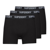 Spodní prádlo Muži Boxerky Superdry BOXER TRIPLE X3 Černá / Černá / Černá
