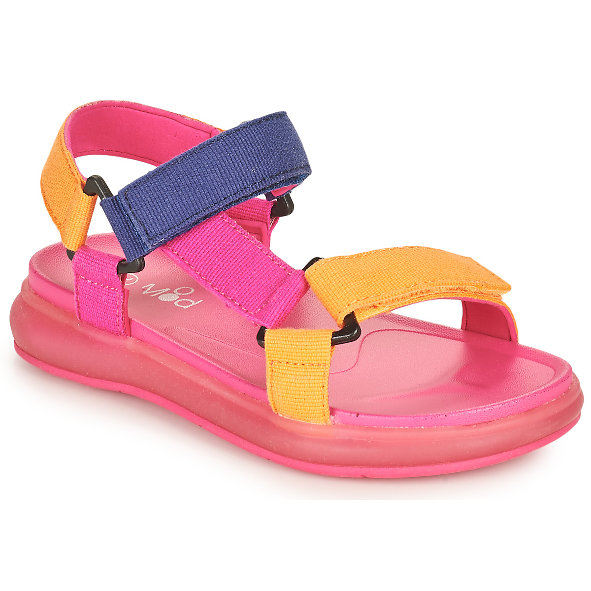 Boty Dívčí Sandály Mod'8 LAMIS Růžová / Tmavě modrá / Oranžová