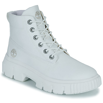 Timberland Kotníkové boty FABRIC BOOT - Bílá