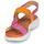 Boty Ženy Sandály Geox D SPHERICA EC5 E Růžová / Oranžová