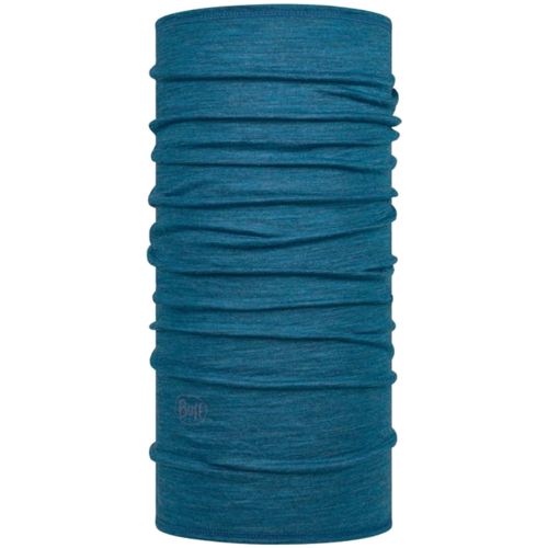 Textilní doplňky Šály / Štóly Buff Merino Lightweight Solid Tube Scarf Modrá