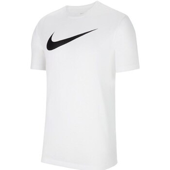 Textil Muži Trička s krátkým rukávem Nike Drifit Park 20 Bílá