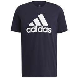 Textil Muži Trička s krátkým rukávem adidas Originals Essentials Big Logo Tee Tmavě modrá
