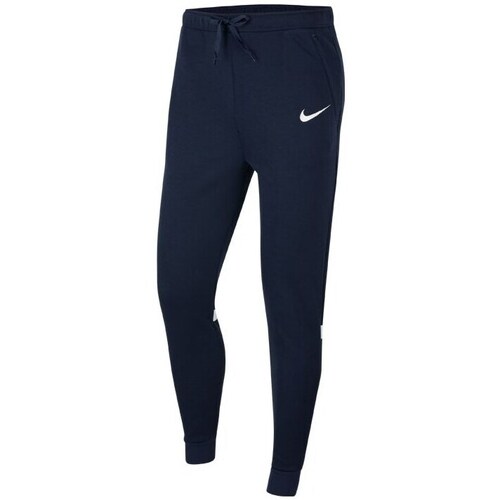 Textil Muži Kalhoty Nike Strike 21 Fleece Tmavě modrá