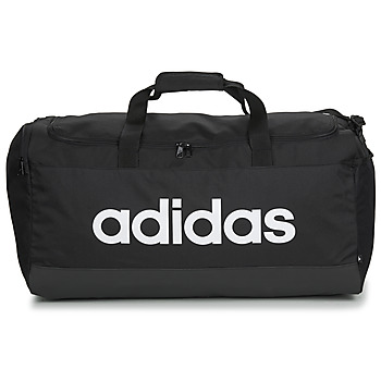 Taška Sportovní tašky adidas Performance LINEAR DUFFEL L Černá / Bílá