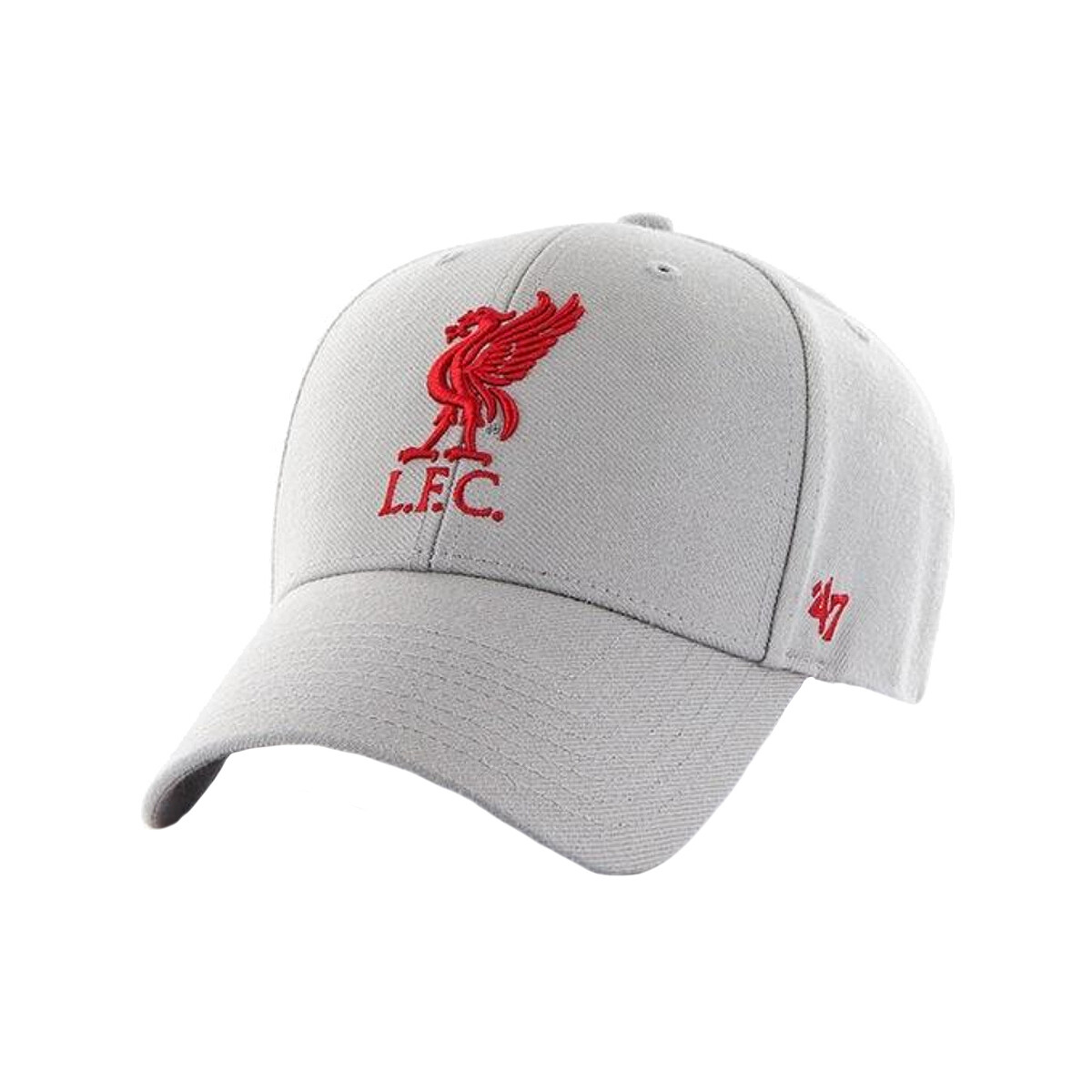 Textilní doplňky Muži Kšiltovky '47 Brand EPL FC Liverpool Cap Šedá