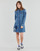 Textil Ženy Krátké šaty Desigual VEST_MICKEY PATCH Modrá