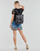 Textil Ženy Trička s krátkým rukávem Desigual TS_AMORE XXX Černá