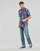 Textil Muži Košile s krátkými rukávy Volcom COSMIC VACA SS Modrá