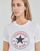Textil Ženy Trička s krátkým rukávem Converse Chuck Patch Classic Tee Bílá