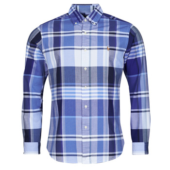 Textil Muži Košile s dlouhymi rukávy Polo Ralph Lauren Z216SC31 Modrá