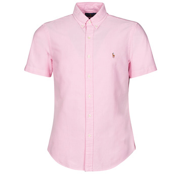 Textil Muži Košile s krátkými rukávy Polo Ralph Lauren Z221SC31 Růžová / Růžová