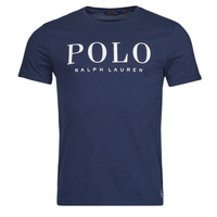 Textil Muži Trička s krátkým rukávem Polo Ralph Lauren G221SC35 Tmavě modrá / Námořnická modř