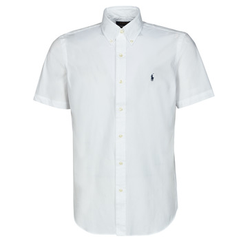 Textil Muži Košile s krátkými rukávy Polo Ralph Lauren Z221SC11 Bílá