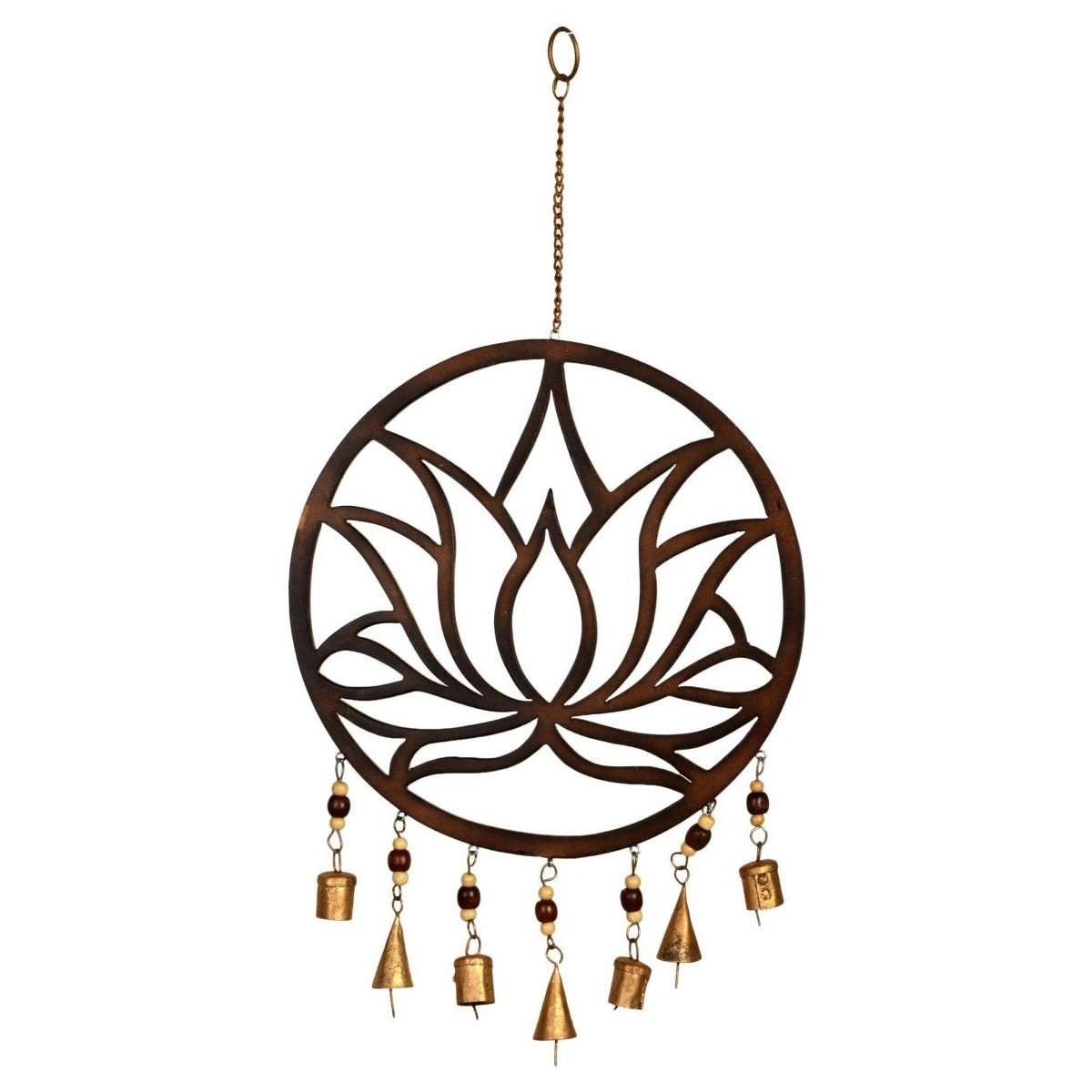 Bydlení Slavnostní dekorace Signes Grimalt Lotus Flower Pendant. Černá