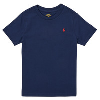Textil Děti Trička s krátkým rukávem Polo Ralph Lauren LELLEW Tmavě modrá