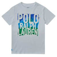 Textil Chlapecké Trička s krátkým rukávem Polo Ralph Lauren GOMMA Bílá