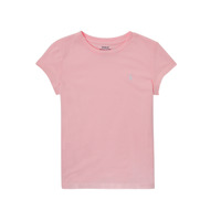 Textil Dívčí Trička s krátkým rukávem Polo Ralph Lauren ZAROMA Růžová