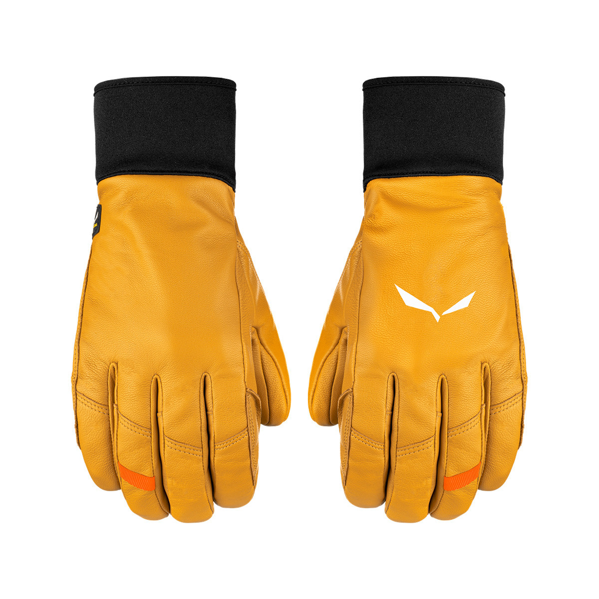 Textilní doplňky Rukavice Salewa Full Leather Glove 27288-2501 Oranžová