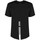Textil Muži Trička s krátkým rukávem Les Hommes LJT208-700P | Contemporary Elegance Černá