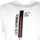 Textil Muži Trička s krátkým rukávem Les Hommes LJT201 700P | Vertical Line Bílá