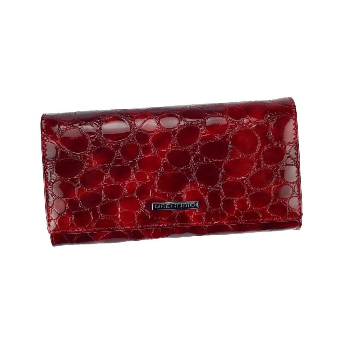 Taška Ženy Náprsní tašky Gregorio Kožená červená dámská peněženka v dárkové krabičce Červená