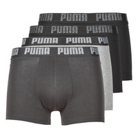 Spodní prádlo Muži Boxerky Puma PUMA BASIC X4 Černá / Černá / Šedá / Šedá