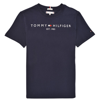 Textil Děti Trička s krátkým rukávem Tommy Hilfiger GRENOBLI Tmavě modrá