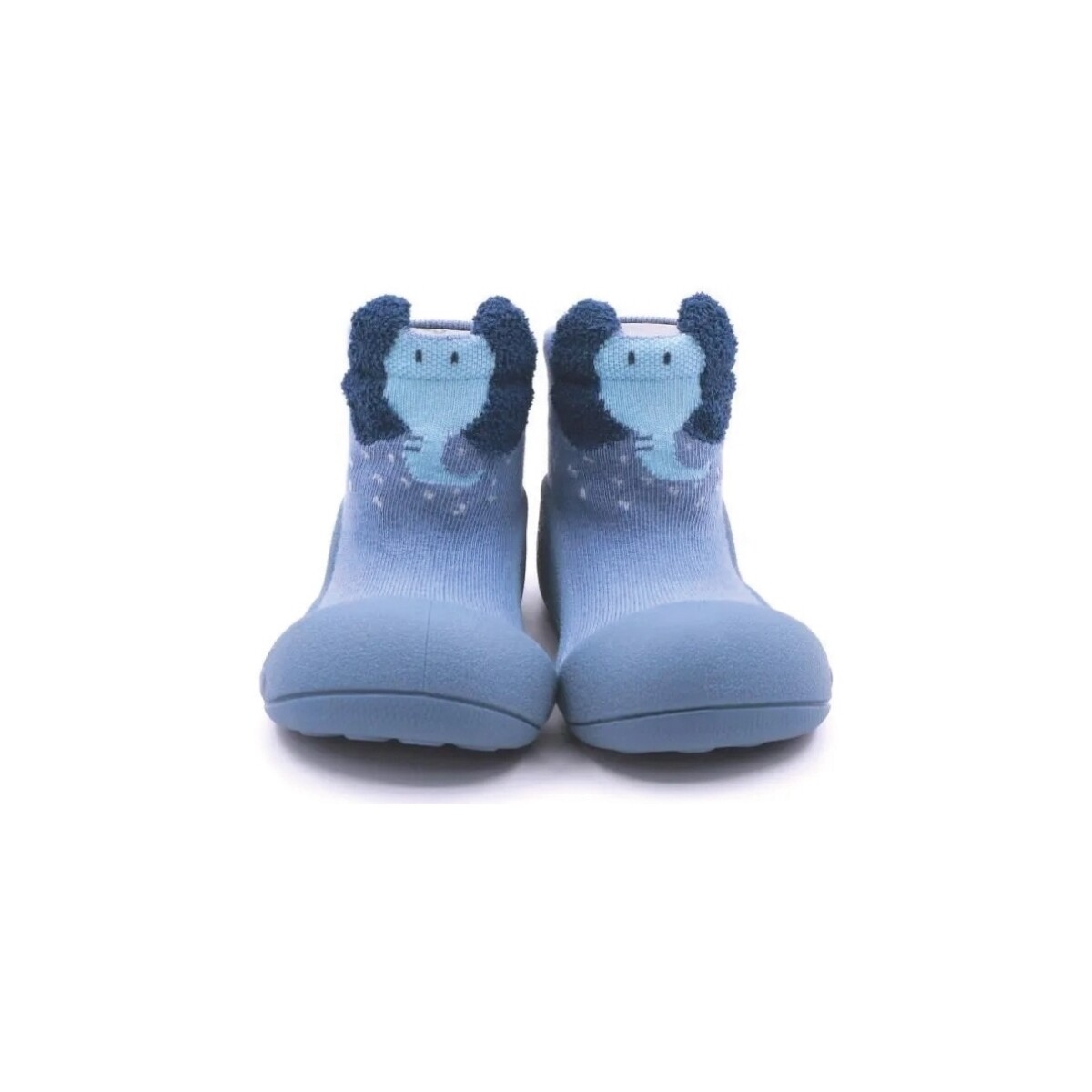 Boty Děti Bačkůrky pro miminka Attipas Zootopia Elephant - Blue Modrá