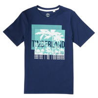 Textil Chlapecké Trička s krátkým rukávem Timberland HOVROW Tmavě modrá