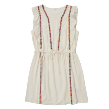 Textil Dívčí Krátké šaty Deeluxe GLORINE Bílá