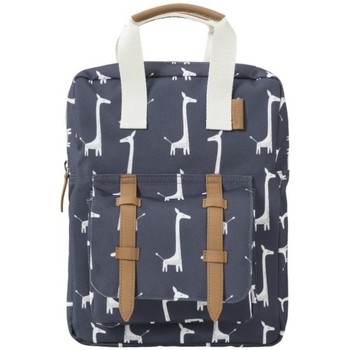 Taška Děti Batohy Fresk Giraffe Mini Backpack - Blue Modrá