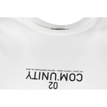 Les Hommes UHT251 700P | Reserved community Oversized T-Shirt Černá