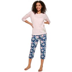 Textil Ženy Pyžamo / Noční košile Cornette Dámské pyžamo 463/288 Flower 