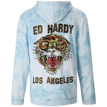Ed Hardy Los tigre hoody Modrá