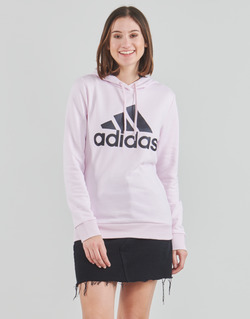 Textil Ženy Mikiny adidas Performance BL FT HOODED SWEAT Růžová / Černá