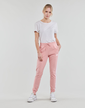 Textil Ženy Teplákové kalhoty adidas Performance 3 Stripes SJ C PANTS Slézová / Bílá