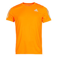 Textil Muži Trička s krátkým rukávem adidas Performance OWN THE RUN TEE Oranžová / Stříbrná