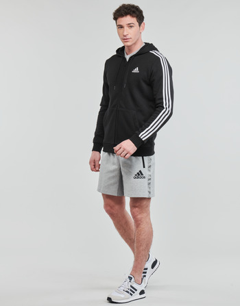 Adidas Sportswear 3 Stripes FL FULL ZIP HD Černá